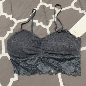 NWT Cute Bralette Gray M